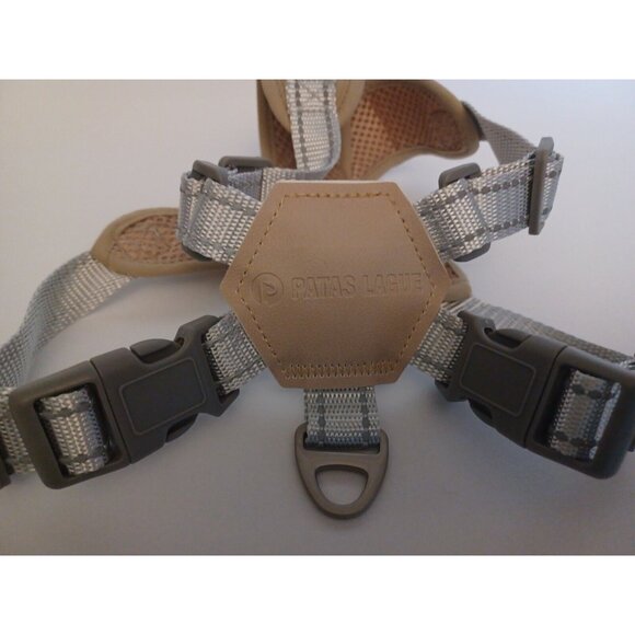 Patas Lague Dog Harness with Leash Set Adjustable Soft Padded Dog Vest -S - Picture 12 of 15
